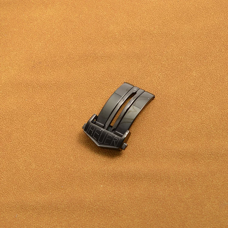 22mm Stainless Steel Watch Buckle Folding Clasp Double Button For TAG Heuer Watch Accessories Strap