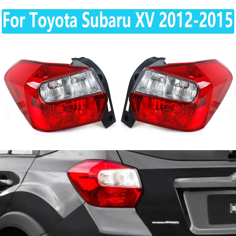 Luz de freno trasera para Toyota Subaru XV 2012-2015, montaje de luz trasera, señal de giro trasera, cubierta de lámpara de freno trasera