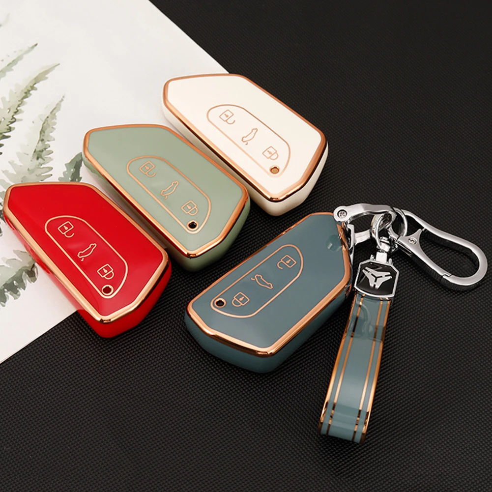 Чехол для автомобильного ключа VW Golf 8 чехол из ТПУ Skoda Octavia A8 MK4 Mk8 2020 2021 Seat Leon Mk4 Cupra