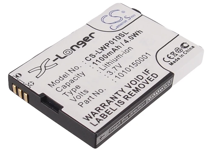 

Премиум-аккумулятор для LOCKTEC WP04,WP04 беспроводной 1100mAh / 4.07Wh
