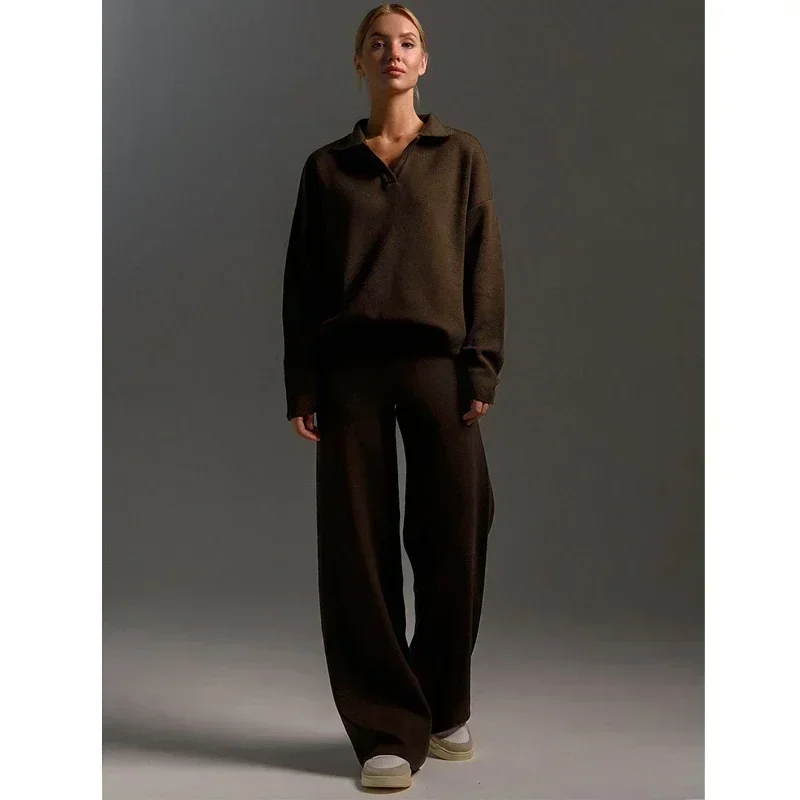 VIta женский костюм с юбкой зимний корейский комплект из двух предметов теплый для