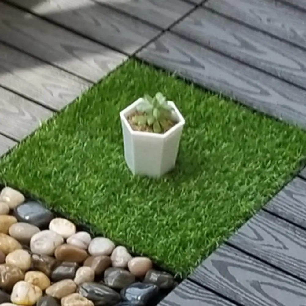 

Heat Resistant Green Color Fairy Garden Artificial Grass DIY Lawn Decoration for School