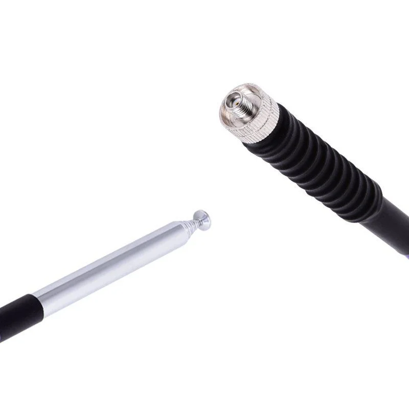 Телескопическая длинная антенна с пружиной из нержавеющей стали для радио Baofeng
