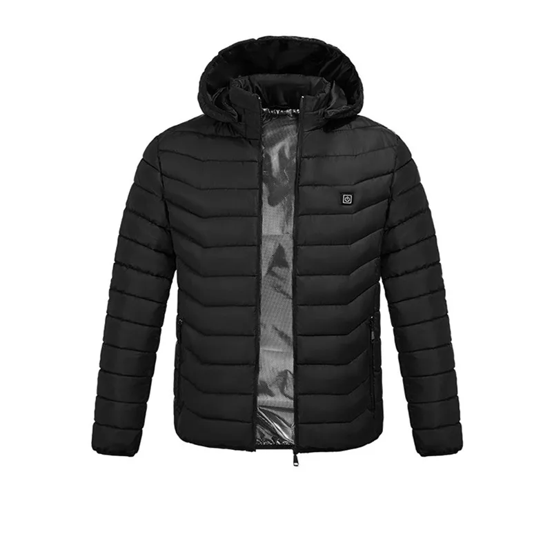 New Arrival Men Jacket Coat Three Tempertures Adjustment Heating Jacket Coat for Men Casual Winter Outdoor Down Jacket Coats