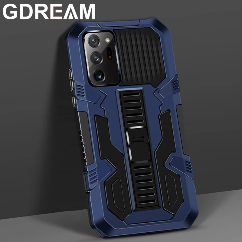 

GDREAM Shockproof Phone Case For Samsung A03 A33 A53 A73 5G Strong Anti-Fall Bracket Protective Cover For Galaxy A03S A13 A23 5G
