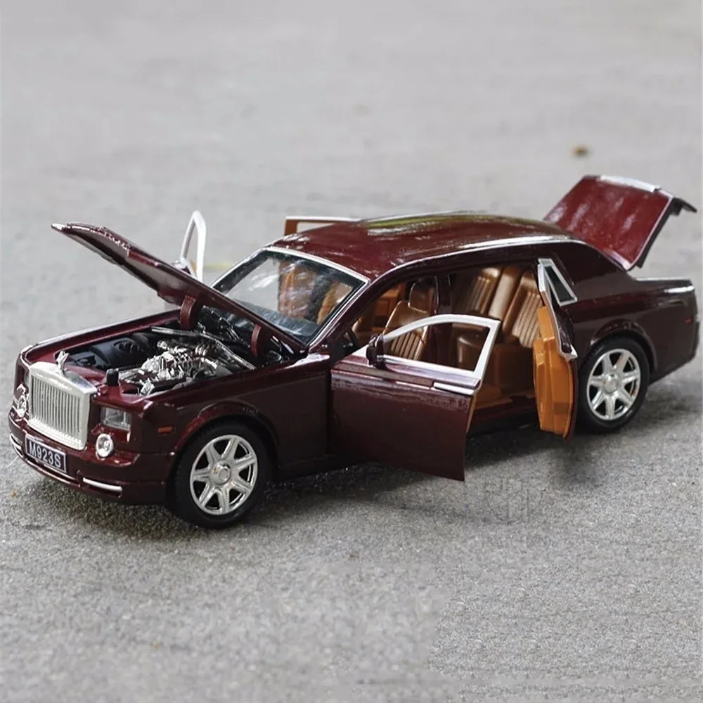 1:24 Rolls Royce Phantom модель автомобиля из сплава игрушки литой под давлением лимузин