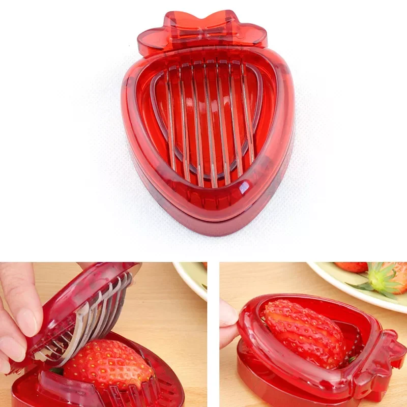 

Strawberry Huller Slicer Cutter Cherry Tomato Hole Fruit Leaf Remover Remove Tool Vegetable Cutter kitchen gadgets accessories