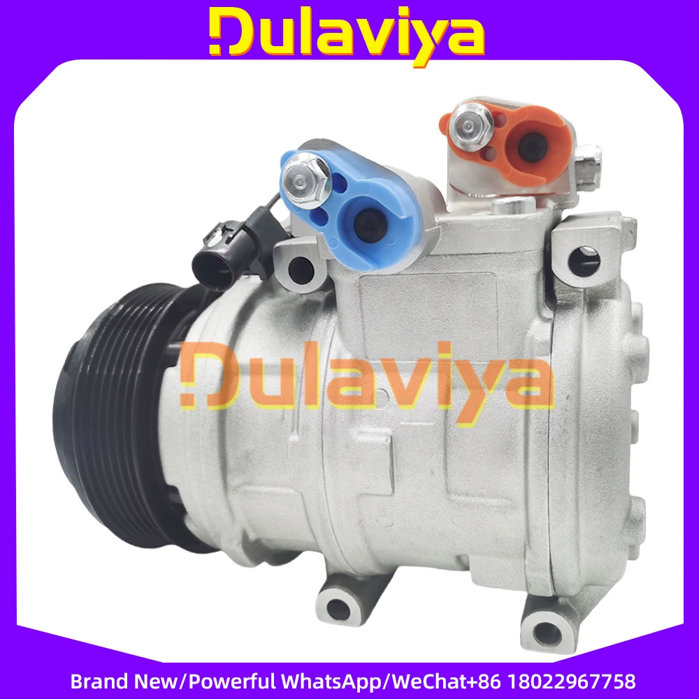 Фото ДЛЯ DF17 Компрессор кондиционера SsangYong Actyon 2.0L 2.3L 2005-2010 Kyron 2.0L 2.7L 2012 6652300511 66523-00311 JP003392 №2