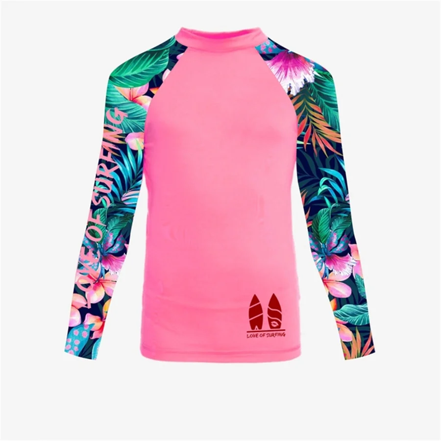 

Новая женская рубашка для серфинга, женская футболка для серфинга, Пляжная Солнцезащитная рубашка с защитой от УФ-лучей, одежда для плавания, спортивный костюм для дайвинга