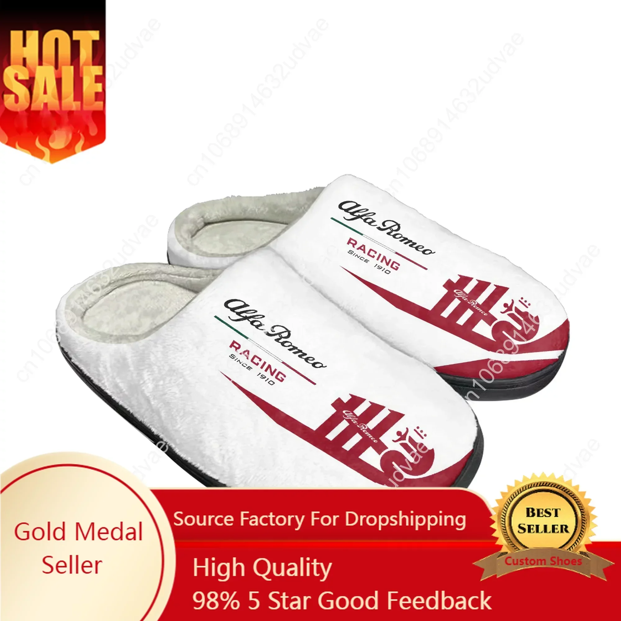 Домашние хлопковые тапочки A-Alfas на заказ мужские и женские сандалии R-Romeos