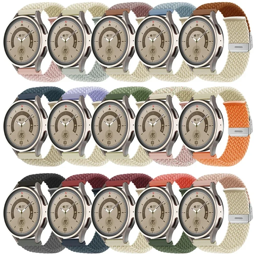 Ремешок Для Часов С Плетеным Браслетом Solo Samsung Galaxy Watch 6 5 4 Pro Classic Active 2