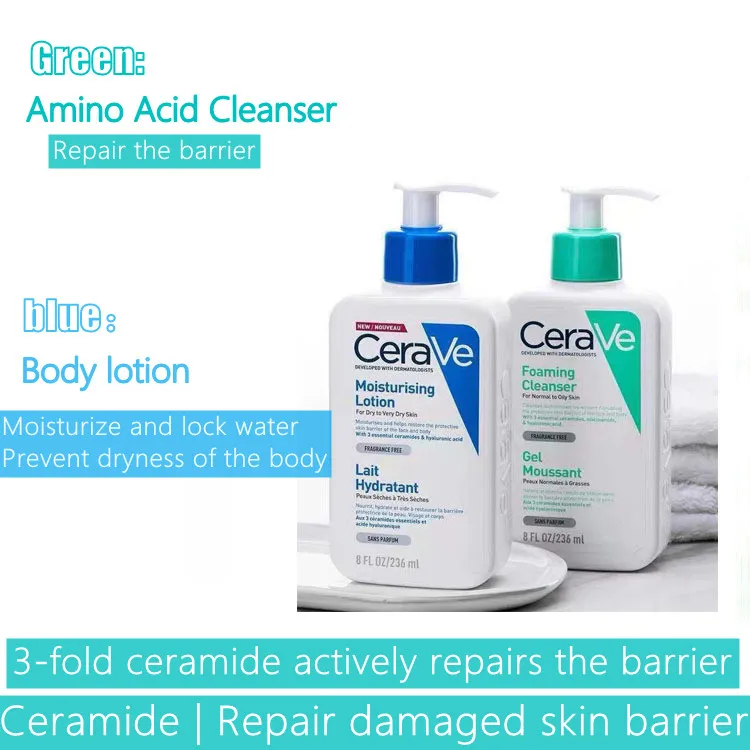 

Repair Cream Ceramide Moisturizing Milk C Cream Moisturizing Body Lotion 236ml Body Lotion for Dry Skin Korean Skin Care