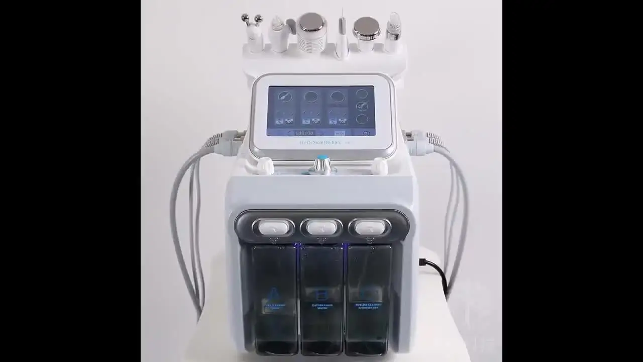 

6 In 1 Water Dermabrasion Hydra Peeling Facial Waterpeel Microdermabrasion Aqua Clean Beauty Machine for Face
