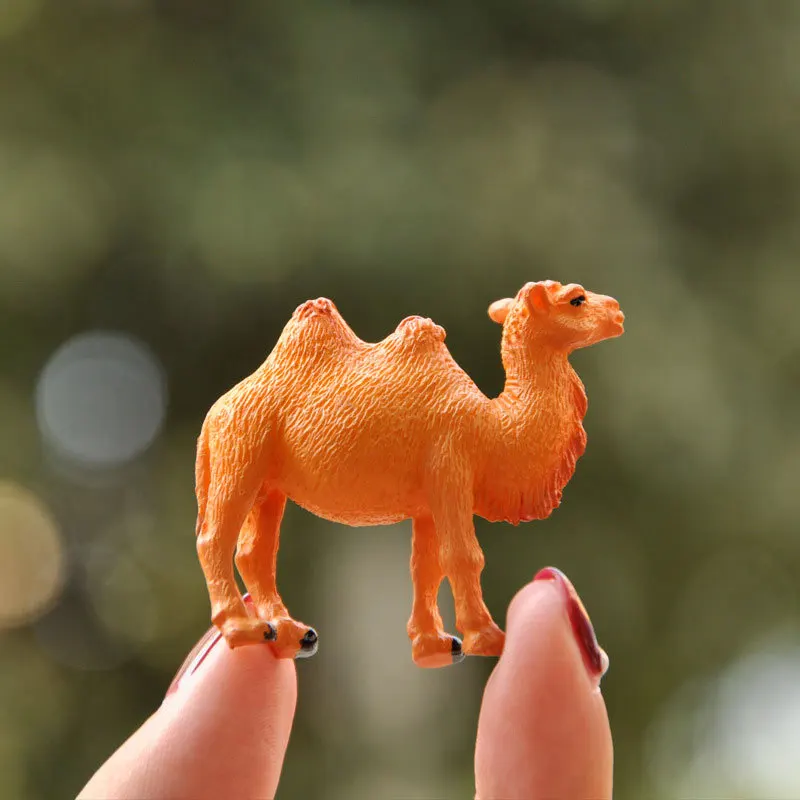 

10pcs Camels House Miniature Items Diy Accessoires Tiny Decorstatuette Figurine Garden Cute Retro Jardim Adornos Desk Moderno