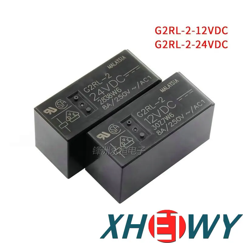 

G2RL-2-12VDC 24VDC 5VDC реле DC12V 8-контактное 8A два открытых два закрытых G2RL-2-5VDC G2RL-2-24VDC G2RL-2