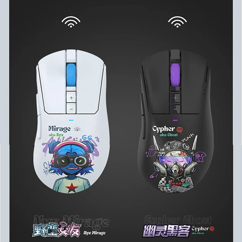 Фото Беспроводная игровая мышь A4Tech Bloody R73PRO Duo с сенсором PAW3395, двойным 2.4G приемником и защитой от помех для геймеров №1