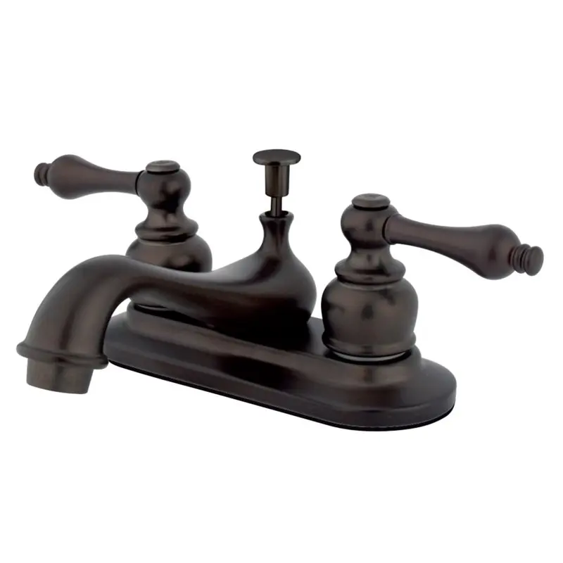 

Kitchen Faucet KB605AL Restoration 4 in. Centerset Bathroom Faucet, Oil Rubbed Bronze