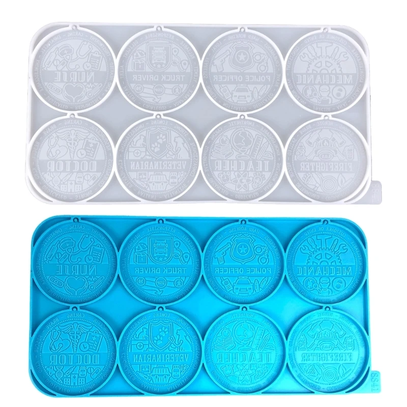 

Glossy Professional Ornaments Silicone Epoxy Resin Mold DIY Keychain Pendant Jewelry for Valentines Gift Craft