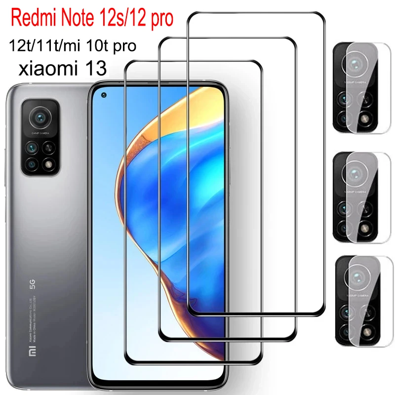 редми ноут 12 про Защитное стекло 9H для redmi note 12s glass ксиоми ми 10т лайт закаленное стекло для mi 10 t pro бронестекло ксиоми 11t 12t ми10т ми 10 т про закалённое стекло для redmi note 12 pro