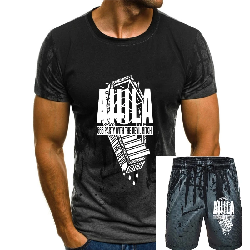

Official Attila Coffin T-Shirt Outlawed about That Life Rage Guilty Pleasure Mans Unique Cotton Short Sleeves O-Neck T Shirt