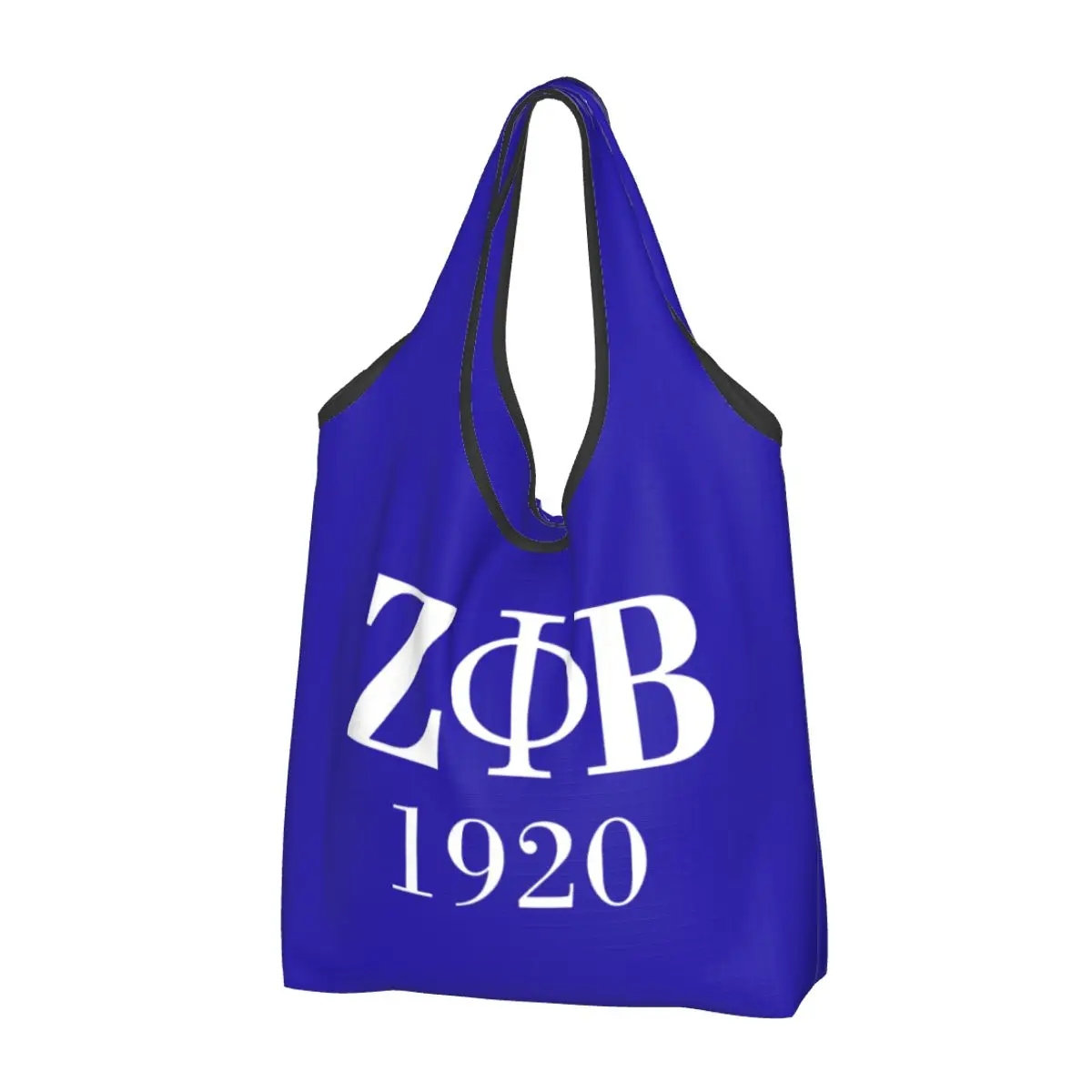

Многоразовая женская сумка-тоут Zeta Phi Beta Sorority, портативная сумка-тоут с греческими буквами 1920, сумки для покупок для продуктов