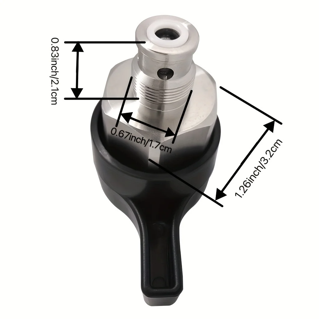 1 комплект вентильный дренажный клапан 245103 сменный для распылителей 5900 7900 833 и т.