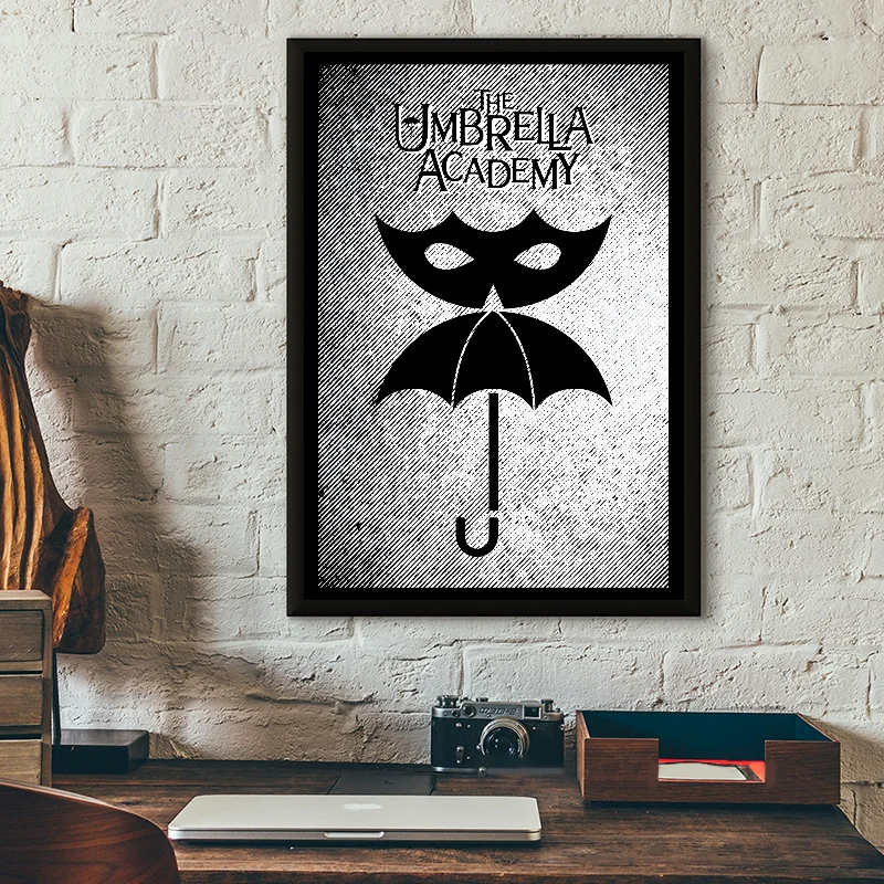 Винтажный постер Академии Амбрелла печать на бумаге домашняя гостиная спальня