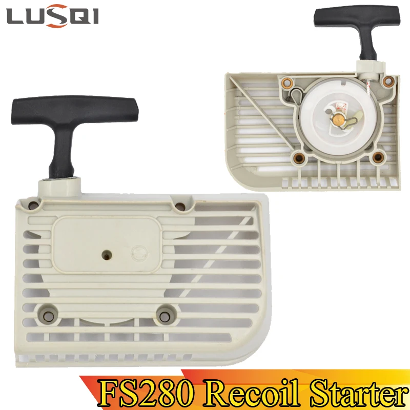 Купи LUSQI Recoil Starter Oil Chainsaw Gasoline Engine Brush Cutter Fit Stihl Engine Parts FS160 FS180 FS220 FS220K FS280 FS280K за 671 рублей в магазине AliExpress