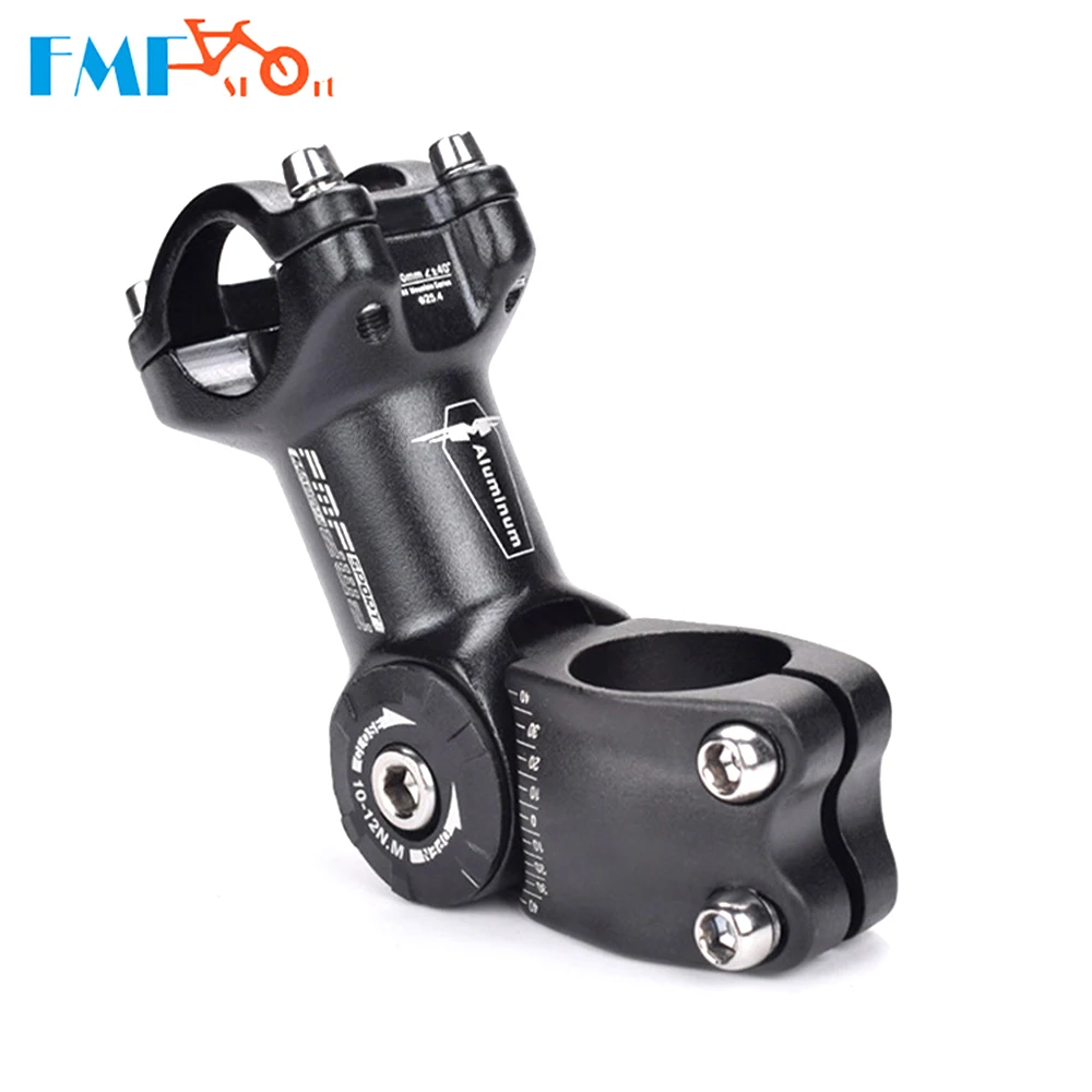 

Bicycle Stem Adjustable Angle Bicycle Height Booster Riser Aluminum Alloy Matte Black Mountain Bike Stem Riding Parts