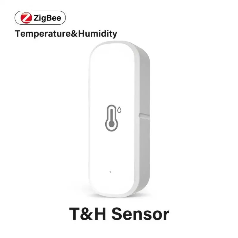 

Portable Zigbee Smart Home Security Mutifunctional Hygrometer Thermometer Battery Powered App Remote Control Tuya Wifi