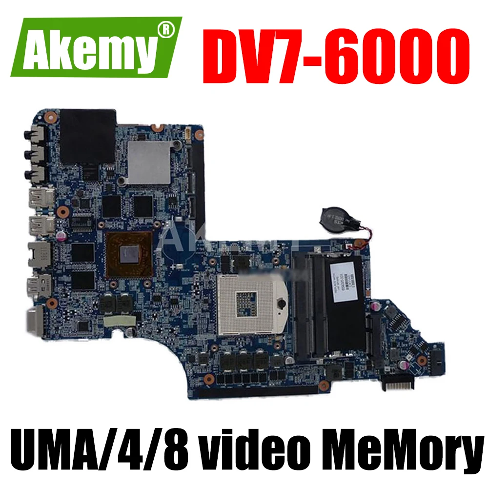

Материнская плата для ноутбука HP Pavilion DV7-6000 материнская плата для ноутбука HM65 DDR3 100% ТЕСТ ОК Быстрая доставка