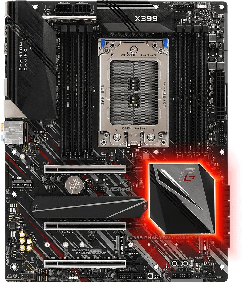 Материнская плата ASRock X399 Phantom Gaming 6 (X399 6)