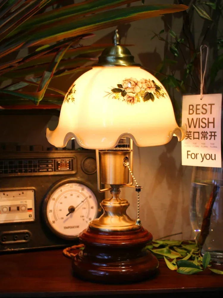 Средневековая Спальня Кабинет французская Ретро полностью медная твердая