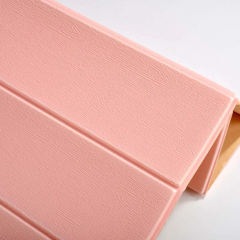 

10pcs 3D Wall Stickers Brick Pattern Waterproof Wood Grain Wall Sticker3D Wallpaper Sticker for Kids Room Kitchen Living Room