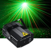 mini laser light 09 series voice controlled self propelled strobe laser stage light can be used for bar ktv disco family party
