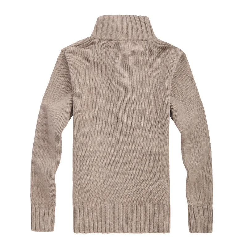 

2022 new arrival top fashion cardigan man stand collar cotton male sweaters casual single breasted button sweater men Hombre
