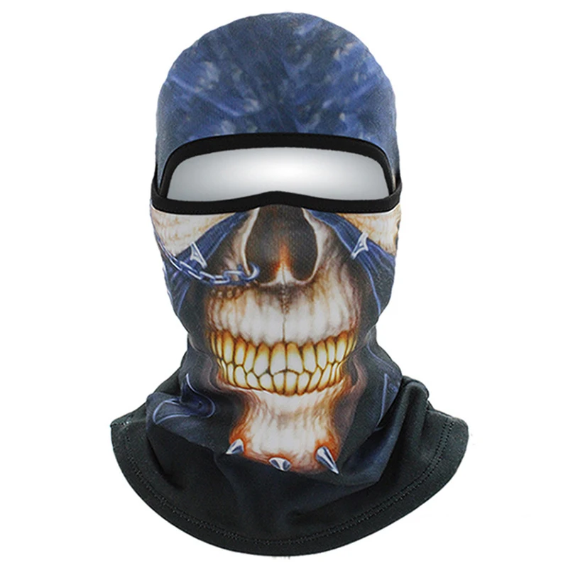 Ужасная маска для велоспорта бега анимации милая бандана защита на все лицо