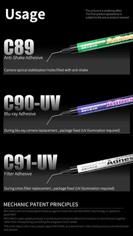 Mechanic C89/C90/C91 Клей для ремонта камеры