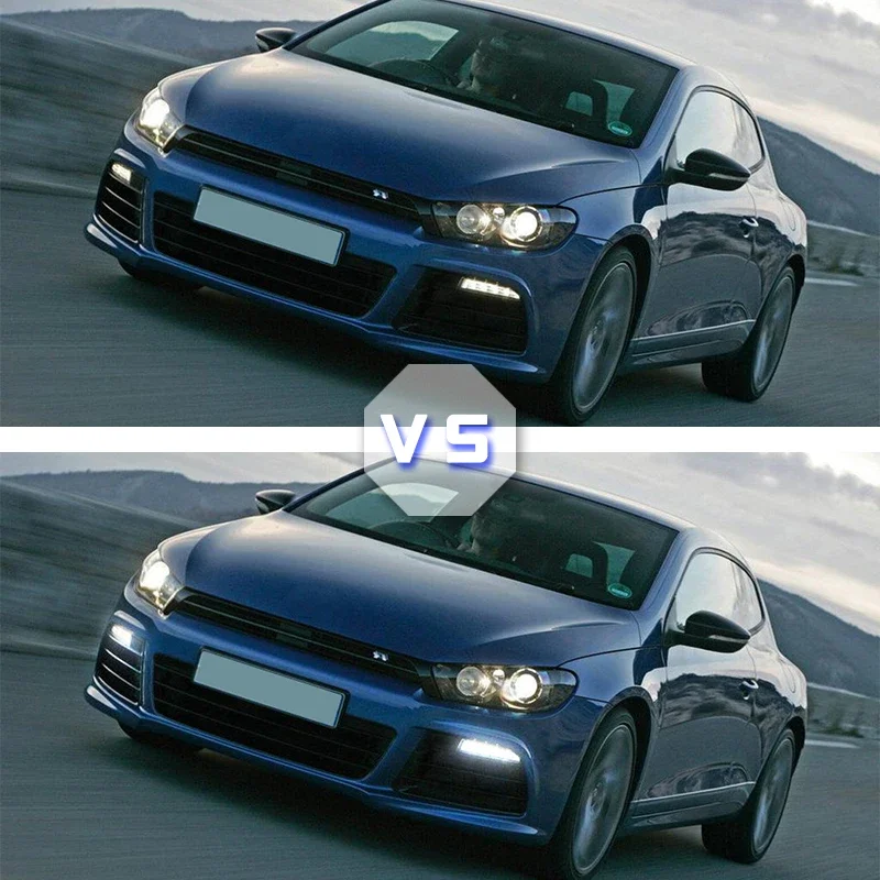 2 шт. для Volkswagen VW Scirocco R 2010-2014 светодиодные DRL дневные ходовые огни дневного света