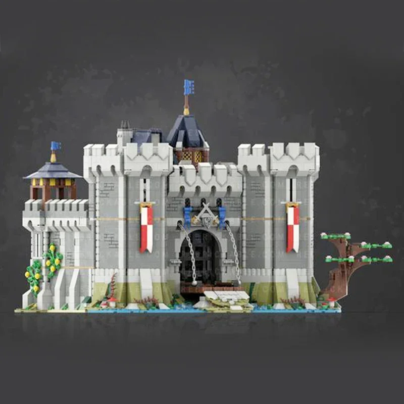 Технические Moc Bricks Модель замка Стражи Замок Stronghold Модульные строительные блоки