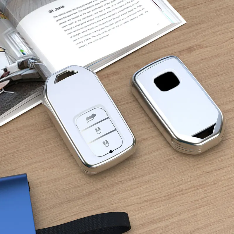 

Car Keychain Key Cover Car Key for Honda Accord 9 Crider City 2015 2016 HRV CRV Vezel Spirior Odyssey Civic Fit Jade Key Holder