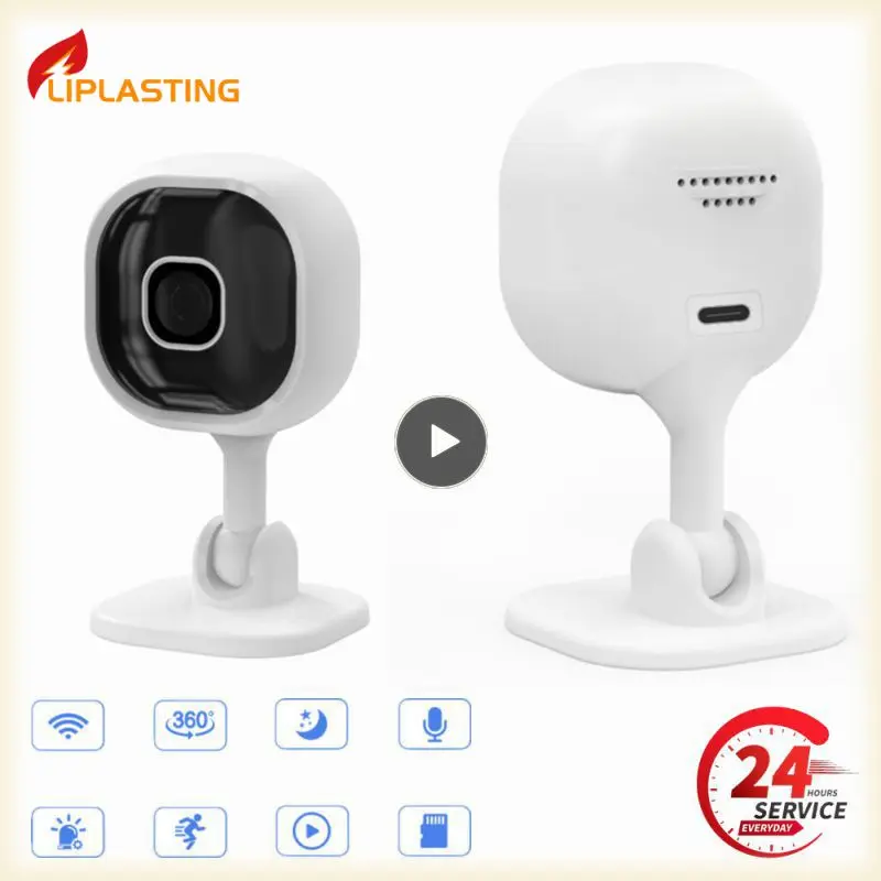 

1~8PCS Indoor Infrared Night Vision Wireless Ip Camera Home Security Baby Monitor Two Way Audio AI Detect Cctv Surveillance