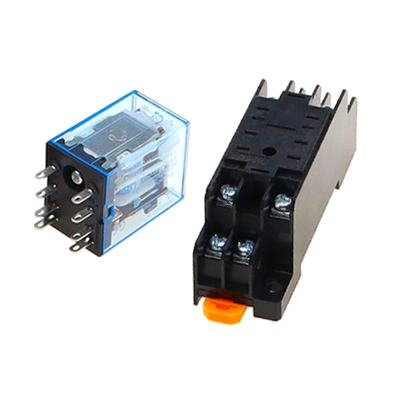 Миниатюрная катушка MY2NJ HH52P DPDT электромагнитное промежуточное реле 12 В