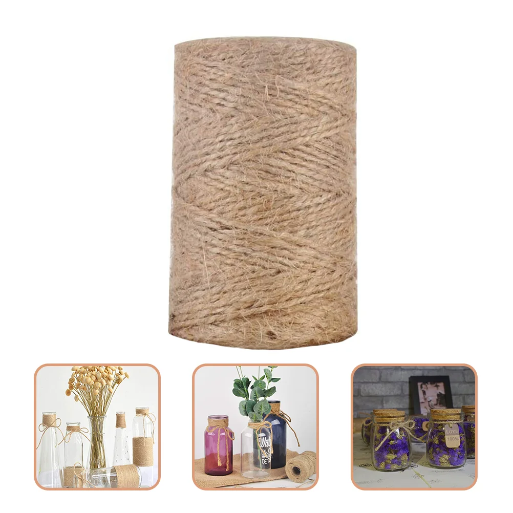 

Twine String Jute Ropepacking Hemp Crafts Craft Hessian Making Gift Artworks Diy Cord Cords Burlap Decor Festive Garden