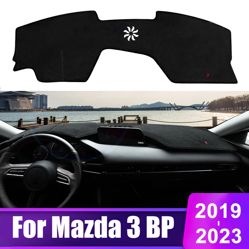 

For Mazda 3 BP 2019 2020 2021 2022 2023 Car Dashboard Sun Shade Cover Mat Instrument Desk Pads Accessories
