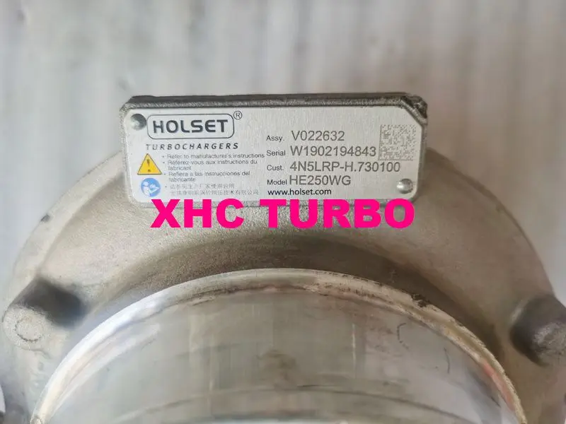 НОВЫЙ ПОДЛИННЫЙ HOLSET HE250WG V 022632 4N5LRP-H. 730100 Турбокомпрессор для двигателя DCEC CUMMIN*S QSB5.9