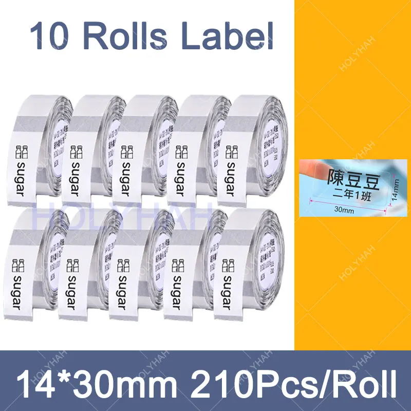 

Набор из 10 рулонов этикеток Holyhah для принтера Niimbot D11