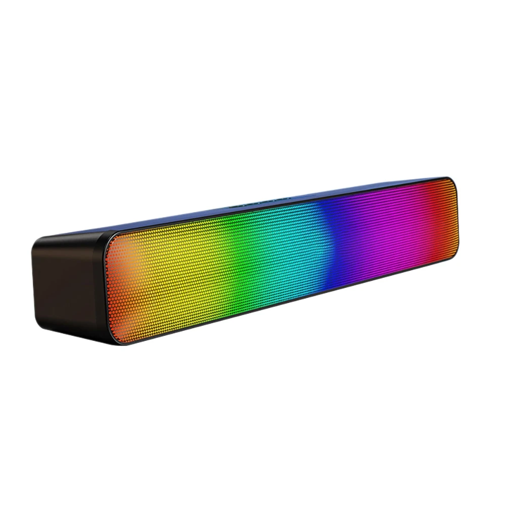 

RGB Bluetooth Speaker Colorful Marquee Suitable for Mobile Phones Computers Tablet Bluetooth Devices