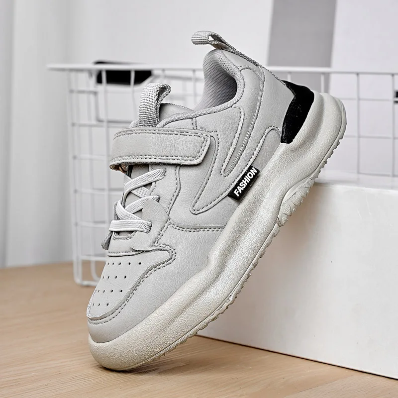 Children's Basketball Shoes Breathable Shock-absorbing Lightweight Shoes For Kids Thick Sole non-slip Boys Sneakers Basket Train enlarge