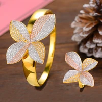 missvikki brand fashion original design bangle ring jewelry set full paved cz trendy charm rhinestone sweet women gift 2022 new